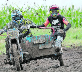 Andreas Kunz und Kenneth Lukas Soller von der Burg erreichten bei dieser Zeitmessung die neuntschnellste Laufzeit. (Bilder: Vreni Schenk)