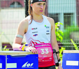 Gehört zu den Besten der Schweiz: OL-Läuferin Katrin Müller aus Beinwil am See. (Bild: Christophe Amerijckx)