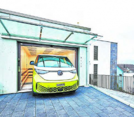 Vom Küchen- bis zum Autolift: Die Haslimann Aufzüge AG fertigt den massgeschneiderten Lastenaufzug nach Kundenwunsch.