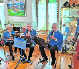 Musikalische Unterhaltung: Das Echo vom Birch verzauberte vergangene Woche die Besucherinnen und Besucher. (Bild: zVg.)
