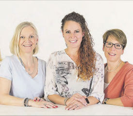 Sie haben ein tolles Programm zusammengestellt: Der Vorstand des Vereins Pro Schöftland (v.l.), die beiden Co-Präsidentinnen Ute Borner und Jeannette Pierotto, Esther Wälty, Jeannine Casagrande, Daniela Lüthy, Christine Meschini und Claudia Streiff. (Bild: zVg.)