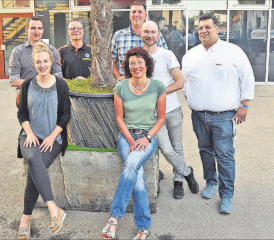 Vorstand des HGVS um einen Sitz erweitert: Thomas Hunziker, Manfred Hirsbrunner, Adrian Meier, (neu), Ian Hunziker und Hans Honegger (neu), vorne Romina Lüscher (neu) und Patricia Bolliger v. l. (Bild: aw.)