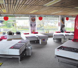 Im Januar und Februar: Grosse Matratzen-Ausstellung bei der Möbel Leu GmbH in Beromünster. (Bild: zVg.)