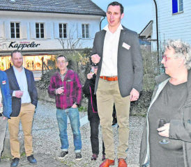 Präsident Thomas Hunziker begrüsste Mitglieder und Gäste zur GV des Handwerker- und Gewerbebvereins Schöftland und Umgebung. (Bild: aw.)