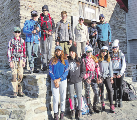 Alles bereit: Auf gehts zum ereignisreichen zweiten Wandertag. (Bilder: rf.)