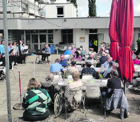 Ein etwas anderer Gottesdienst: Der Auffahrtsgottesdienst in Seon. (Bild: zVg.)