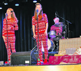 Weihnachtsstimmung, die Spass machte, verbreiteten die «Airlettes». (Bild: hh)