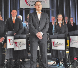 Ist in den nächsten Wochen mit der Marschmusik unterwegs: Der Musikverein Oberwynental bereitet sich auf das EMF vor. (Bild: Melanie Köchli)