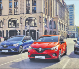 Die kompakte Limousine mit dem sinnlichen Design, der Renault Clio. (Bild: zVg.)