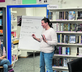 Erin Kräft im Einsatz. (Bild: zVg.)