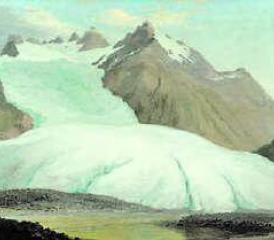 «Schau, wie der Gletschter schwindet»: eine Sonderausstellung im Aargauer Kunsthaus. (Bild: zVg.)