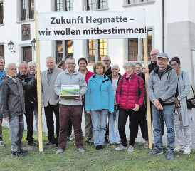 Hegmatte in Schöftland: Der Verein «Pro Landwirtschaftszone Hegmatte» wehrt sich gegen deren Bebauung. (Bild: zVg.)
