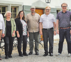 Der Gemeinderat der Amtsperiode 2026-2029 mit dem Gemeindeschreiber und der Gemeindeschreiber-Stv.: v.l.n.r. Markus Bolliger, Beatrice Neeser, Monika Hugentobler, André Windisch, Martin Goldenberger, Peter Lüthy und Samira Kuchling. (Bild: zVg.)