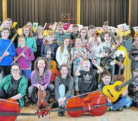 Zum zweiten Mal hat die Musikschule Menziken-Burg ein Musiklager in Langenbruck durchgeführt, daran teilgenommen haben 23 Musikschüler und fünf Musiklehrpersonen. (Bild: zVg.)