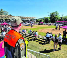 Die ZSO aargauSüd half, wo sie gebraucht wurde: Auch als Sanität stand sie im Einsatz. (Bilder: zVg.)
