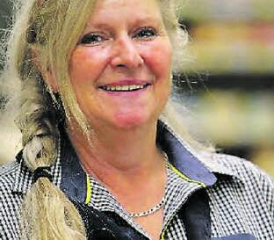 Heidi Bachmann führt den Volg zusammen mit fünf Mitarbeiter/innen.