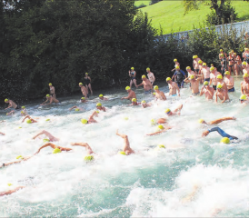 Bei schönem Wetter waren in den vergangenen Jahren jeweils gut 300 Teilnehmende am Start. (Foto: grh)