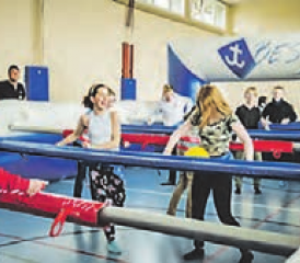 «Chil(l)e» in Beinwil am See: Ein regionaler Jugendanlass, an dem verschiedene Kirchgemeinden rund um den Hallwilersee teilgenommen haben. (Bild: zVg.)