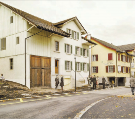 Häsigasse Beinwil am See: So präsentiert sich das vom Preisgericht favorisierte Projekt in der Visualisierung.