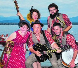 The Waffle Machine Orchestra tritt demnächst im Forum auf. (Bild: zVg.)