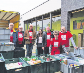 Cartons du Coeur: Sammlung in Entfelden. (Bild: zVh.)