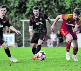 Nach verpatztem Start rannte der SCS vergeblich dem Rückstand hinterher. (Bild: Otto Lüscher)