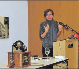 Sprühende Ausstrahlung: Pascale Bruderer agierte an der Münsterer Tagung als Referentin und vermochte den Raum allein mit ihrer Präsenz auszufüllen.