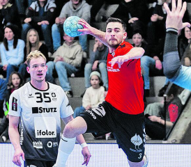 HSC-Topskorer Nikos Sarlos erzielte gegen Kreuzlingen 8 Tore. (Bild: zVg.)