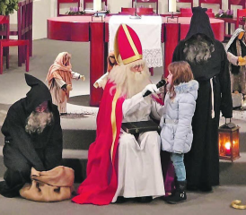 Jetzt anmelden: Der Samichlaus besucht auch in diesem Jahr wieder die Kinder im Wynen- und Seetal. (Bild: zVg.)