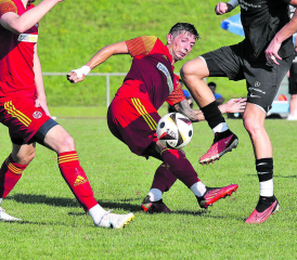 Kurz nach dem Ausgleichstreffer geriet der SC Schöftland in Rücklage. (Bild: O. Lüscher)