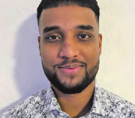 Nithushan Niranjan; neuer Verwaltungsmitarbeiter. (Bild: zVg.)