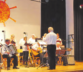 Unter der Sonne Italiens: Der Coro Italiano Teufenthal lud zur Abendunterhaltung ein und liess die Farben des Südens aufleuchten. (Bilder: moha.)
