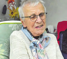 Sie geniesst zufrieden ihren Lebensabend im eigenen Heim: Rosmarie Morgenthaler-Lüscher konnte ihren 90. Geburtstag feiern. (Bild: st.)