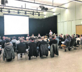 Engagierte Diskussionen bei der Tagung der Aargauer Musikschulen. (Bild: zVg.)