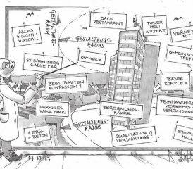 Dorfcharakter beibehalten oder städtisch planen? Nach der Mitwirkung zum Richtplan «Zentrum» ist weiter offen, wie sich das «Areal D» zwischen Bahnhof Menziken, Wyna und Alu Hochhaus entwickeln wird. (Bild: Karl Stutz)