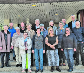 Die «goldenen» Konfirmanden freuten sich über das Wiedersehen. (Bild: zVg.)