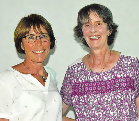 Sie haben ehrenvolle Wahlen hinter sich: Heidi Hunziker-Thut (li.) ist wieder in der Kirchenpflege und Eva Lüscher-Gerber wurde zur Präsidentin ernannt. (Bilder: st.)