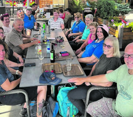 Auf Reisen: Die Mitglieder des Samaritervereins Gontenschwil-Zetzwil. (Bild: zVg.)