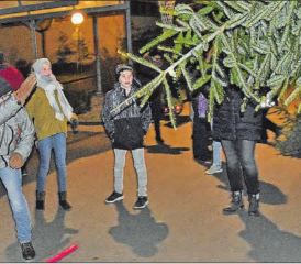 Der Präsident des Chor Staffelbachs sich Mühe: Am Ende landete der Baum von Christoph Schär bei 4.52m. (Bilder: aw.)