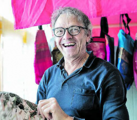 Hatte allen Grund zur Fröhlichkeit: Christoph Sommer, Mitglied der Kirchenpflege der reformierten Kirchgemeinde Menziken-Burg. (Bild: dr.)