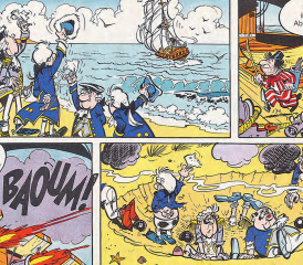 Regionale Solidarität: Wer sich von wem verabschiedet hat, ist schwierig zu beurteilen, der Schaden ist aber da. (Bild: Ehapa-Verlag)