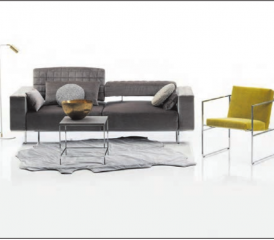 Neuheit von Brühl: Das Sofa Airy macht fast alles möglich. Ein neuer Beschlag für die Rückenverstellung bietet Sitz- und Liegekomfort in einem. Jetzt bei Ulrich Erlebnis Wohnen in Sursee.