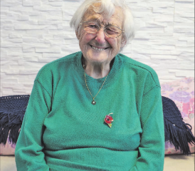8. Januar 2026: Olga Wiederkehr (100) hat in ihrem langen Leben viel erlebt. (Bild: René Fuchs)