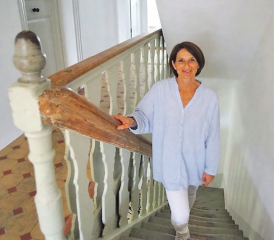 «Ich freue mich auf den Kontakt mit spannenden Menschen», sagt Stephanie Egli-Schürmann. (Bild: spo.)