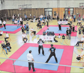 Ob auf den Matten oder im Ring: Es gab viel zu entdecken. (Bild: grh)