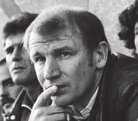 Paul Stehrenberger † – hier 1982 auf der Aarauer Trainerbank. (Bild: zVg.)