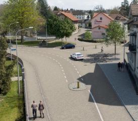 Die Verzweigung K251/K370 heute und wie sie in vier Jahren aussehen könnte. (Bilder: zVg.)