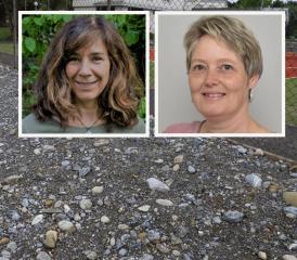 Barbara Eichenberger (l.) und Barbara Gautschi (r.) vom NVMB im Interview