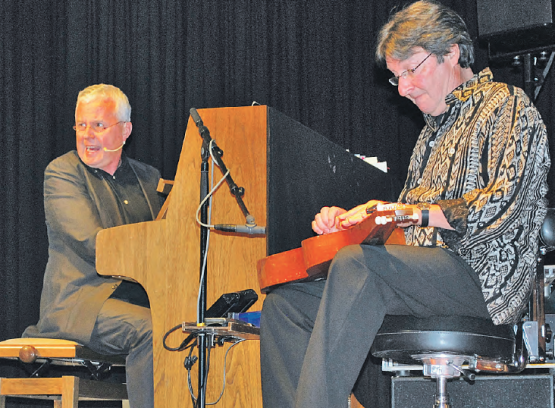 Thomas Rabenschlag und Max Lässer (Bild: Heidi Härri)