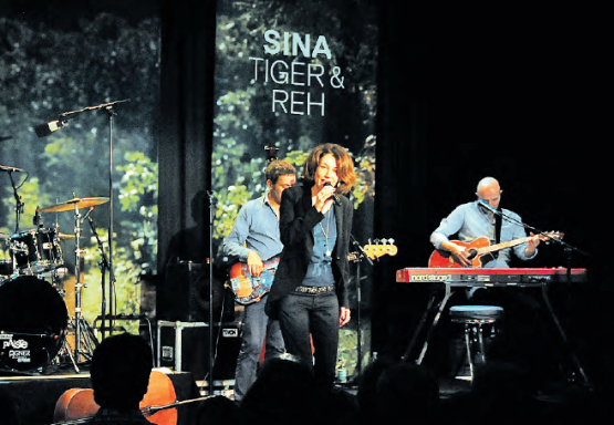 Sina im Saalbau Reinach (Bild: mars.)